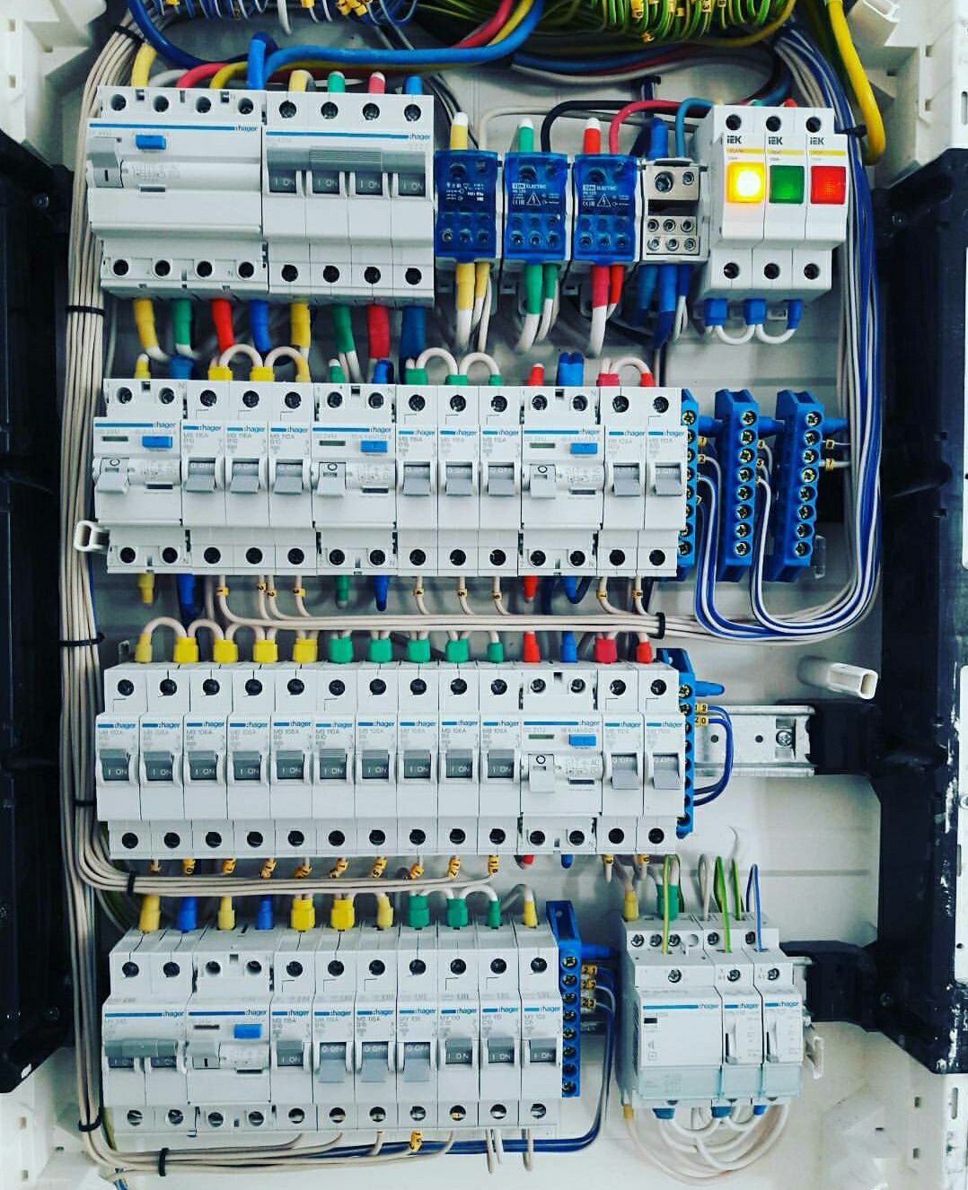 Electrical Distribution Panel Diagram